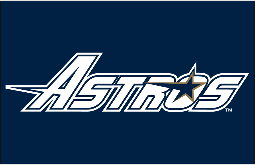 Houston Astros 1994-1996 Jersey Logo iron on transfers for fabric version 2